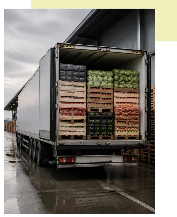 Перевозка плодоовощной продукции в Балашова по цене от 5085 р. | Агросервис-Бла